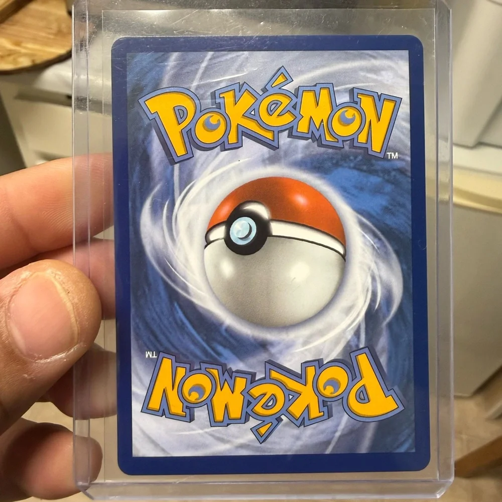 Pokemon Mega Lucario EX Card - Blue and Yellow - Picture 2 of 2